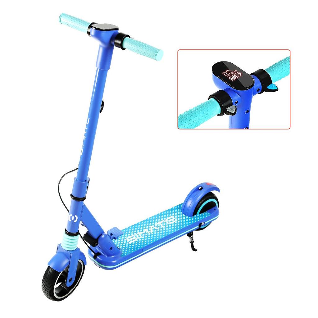 Simate S3 Safe Riding Electric Scooter For Children 130W Motor 70Kg Load Outdoor Play E-Scooter With Dual Braking System