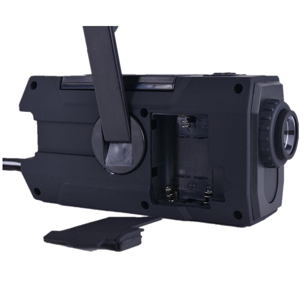 Multi-Functional Solar Hand-Crank Emergency Radio