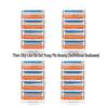 Men’s 5-Layer Manual Razor with Gillette Blades for Precision Shaving