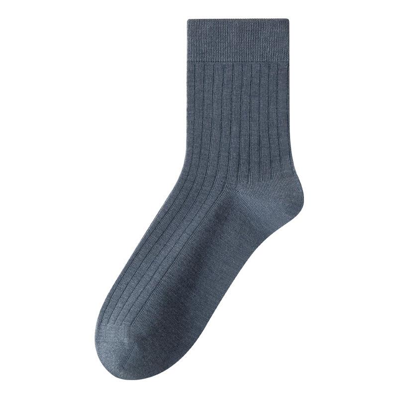 Male Autumn and Winter Self Heating Warm Stripe Heat Storage Cold Cotton Socks