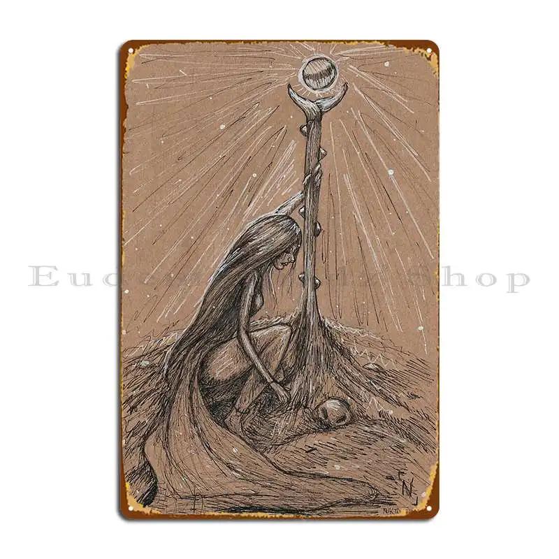 Weak Nokcturna Metal Signs Designing Party Designing Designing Pub Tin Sign Poster