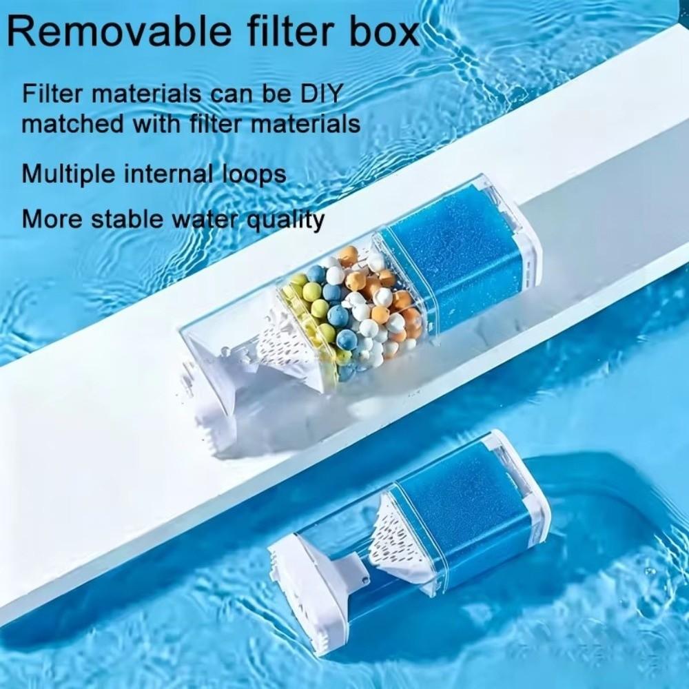 Removable Filter Fish Tank Submersible Filter Water Circulation Pump  Aquarium Use