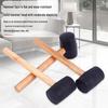 American Style Wood Handle Rubber Mallet - Shockproof Floor Laying & Home Decoration Tool