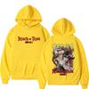 Anime Attack On Titan Reiner Braun Graphic Print Hoodie Men Women Cartoon Manga Retro Sweatshirt Male Unisex Oversized Pullover Hoodies