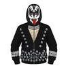 Boys Spring Autumn Spider Series 3D Digital Print Kids Roleplay Masked Long Sleeve Hooded Sweatshirt Kids