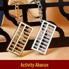 Mini Brass Abacus Keychain Pendant - Ancient Style Wealth Attraction Ornament