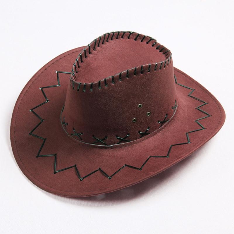 Fashion Simple Kids Cowboy Hat Western Child Cowgirl Hats Halloween & Birthday Costumes Accessories Holiday Decorations