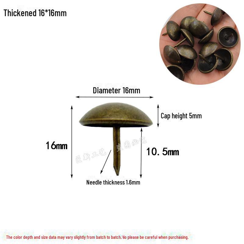 Antike Eisenblase Dekorative Rundkopf Sofanägel für DIY Möbel und Weich-/Hartverpackungen