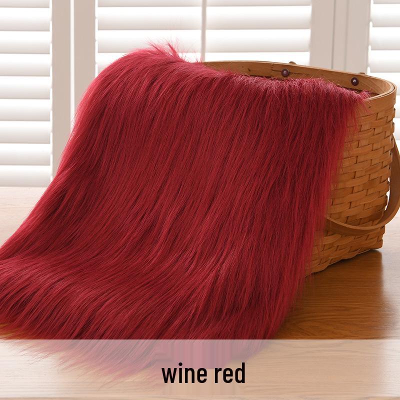 12cm Long Pile Faux Fur Fabric for Cosplay and Fursuit Toys