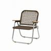 Folding Lounge Chair Foldable Rope Compact Furniture for Balcony