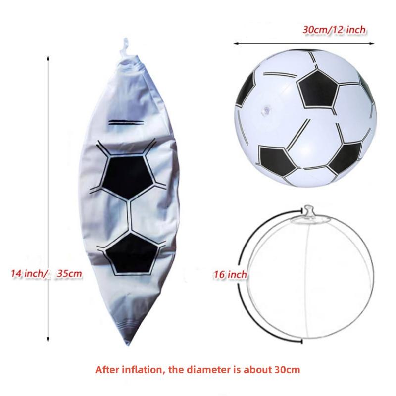 

Креативный футбольный мяч, надувной пляжный мяч, декоративный футбольный мяч для ночного клуба для тренировок и развлечений на открытом воздухе