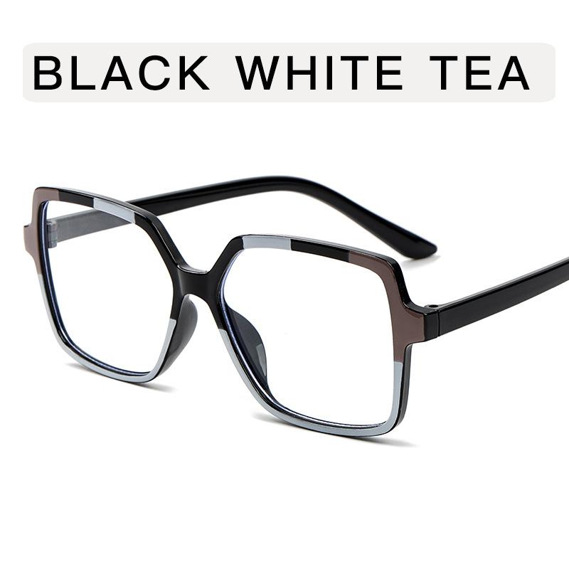 

2026 new anti blue light glasses for women ins summer fashion dopamine colored large frame reading glasses