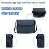 Multi-functional Wheelchair Bag Wheelchair Armrest Bag Disabled Wheelchair Rear Hanging Bag Outdoor Shoulder High-capacity