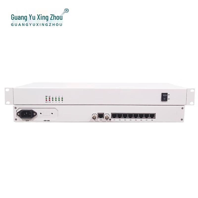 GY-PCM8P-E1 Integrated PCM Telephone Optical Transceiver