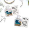 Positive Card Pocket Hug Gifts Miniature Figurine Inspirational Card  for Thoughtful Gift