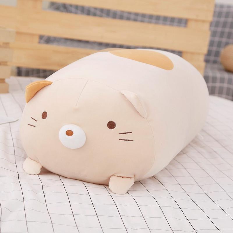 Soft Animal Cartoon Pillow Cushion Cute Fat Dog Cat Penguin Pig Frog Plush Toy Stuffed Lovely Kids Birthyday Gift