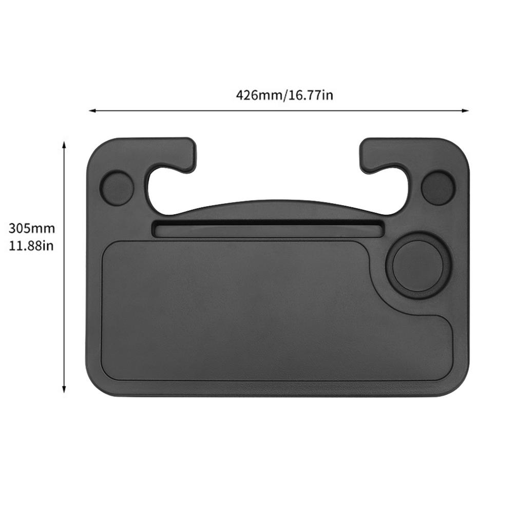 Adjustable Car Steering Wheel Table Board Laptop Computer Desk Mount Stand Eating Drinking Tray Holder For Auto Travel Driver