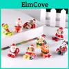 Adorable Diy Christmas Animal Resin Mini Landscape Decorations For Home Gardens