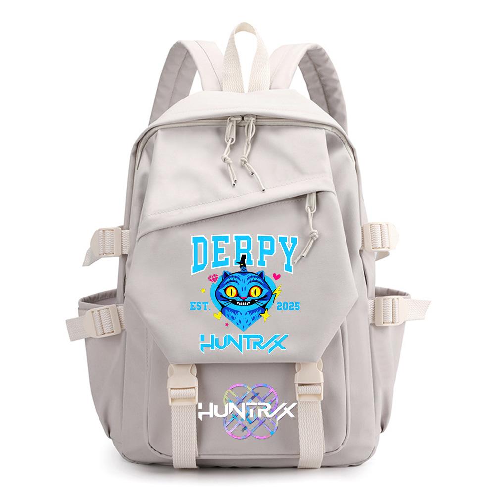 Cartoon Kpop Dämonenjäger Bedruckter Rucksack für Teenager Jungen Mädchen Schultasche Kinder Schüler Wasserdichter Buchrucksack Frauen Wasserdichte Reisetasche Kindergeschenk
