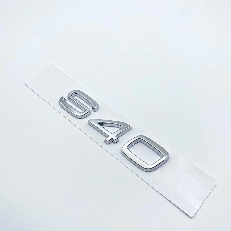 3D AWD T5 T6 T8 B5 B6 Logo Emblem Badge Decal Car Sticker for Volvo S40 S60  S80 S90  Car Trunk Letters Numbers Emblem