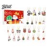 Advent Calendar for Set Kids 24-Day Countdown Christmas Snowman House Decor Xmas Gift Holiday 2D
