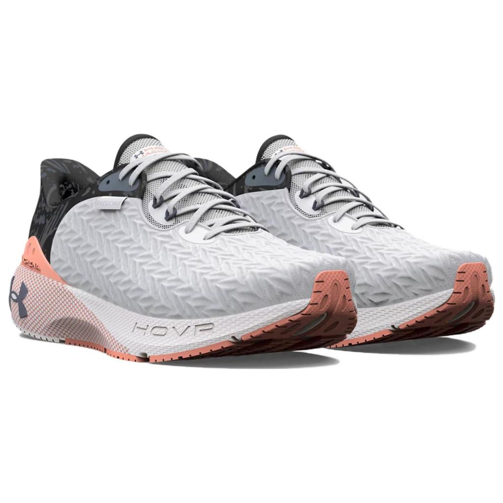 Under Armour Women's HOVR Machina 3 Clone Running Shoes White Bubble Peach 3027730-100