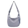 2024 Japanese Minimalist Large Capacity Crossbody Bag for Women - Versatile Student & Shoulder Canvas Dumpling Bag