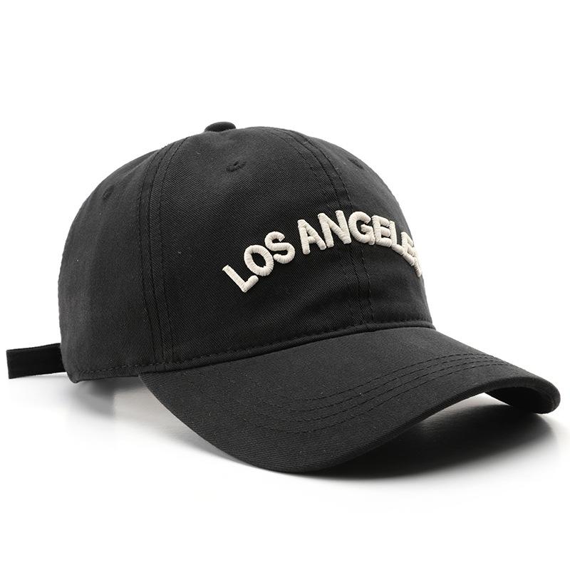 Street style letter embroidered baseball cap, outdoor men's sports sun hat