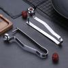 Jujube Core Remover Stainless Steel Cherry Pit Corer Fruit Remover Tool Portable Kitchen Gadgets for Jujube and Red Date