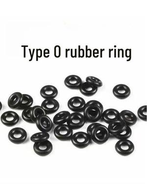 Fishing Tackle O-Ring Connector: Elastic 8-Shaped Rubber Ring for Force Release