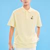 Anta Lifestyle Series Printed Letter Pullover Polo Shirt Unisex Polo Shirts Coconut-Green 152328150-1