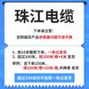 Zhujiang ZC-BV Copper Core Flame Retardant Electrical Wire