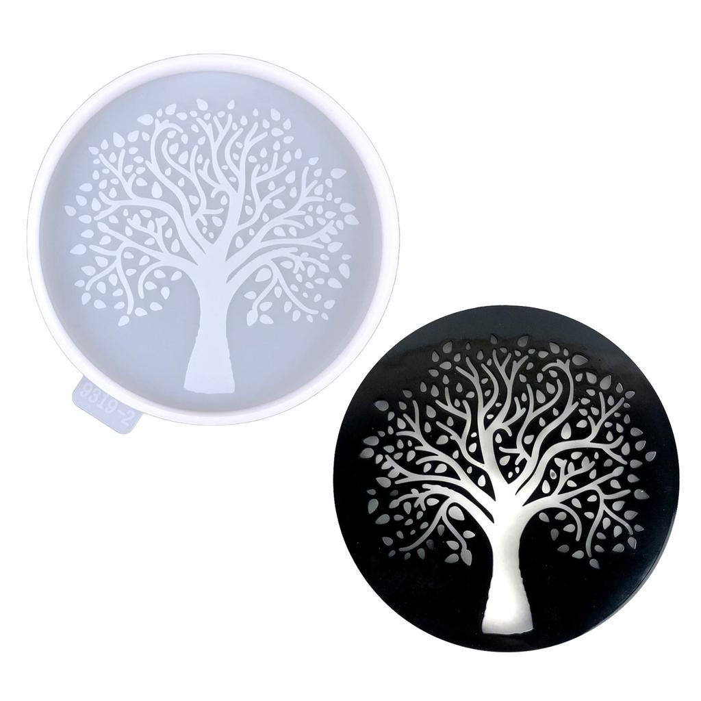 Tablett Untersetzer Form Silikon Epoxidharz Platzset Untersetzerform Wird verwendet, um künstliche Achatstücke Untersetzer herzustellen