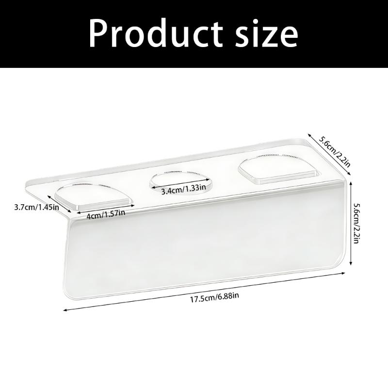 Pack of 2 Space Saving Organizers for Bathroom with Multiple Layer Design to Hold Shampoo Soap and Toiletries Efficiently