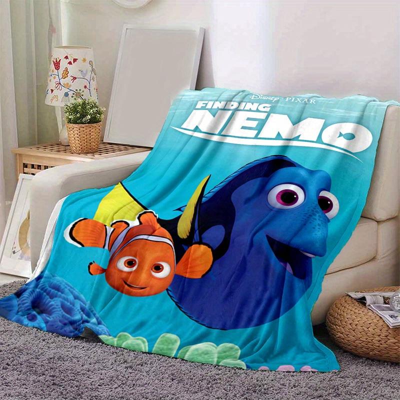 1 шт., Дисней Пиксар В поисках Немо Дори и Немо Мягкий плед Идеально подходит для домашнего декора, Покрывало для дивана, Путешествий 80cmx120cm