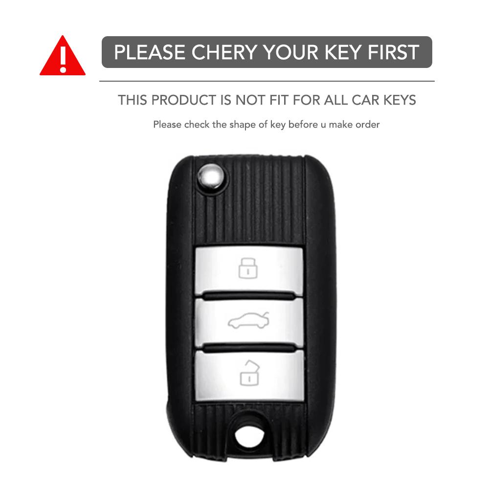 Keychain For Roewe RX5 MG3 MG5 MG6 MG7 MG ZS GT GS 350 360 750 Silicone Car Flip Key Case Cover Bag Shell Protector Accessories