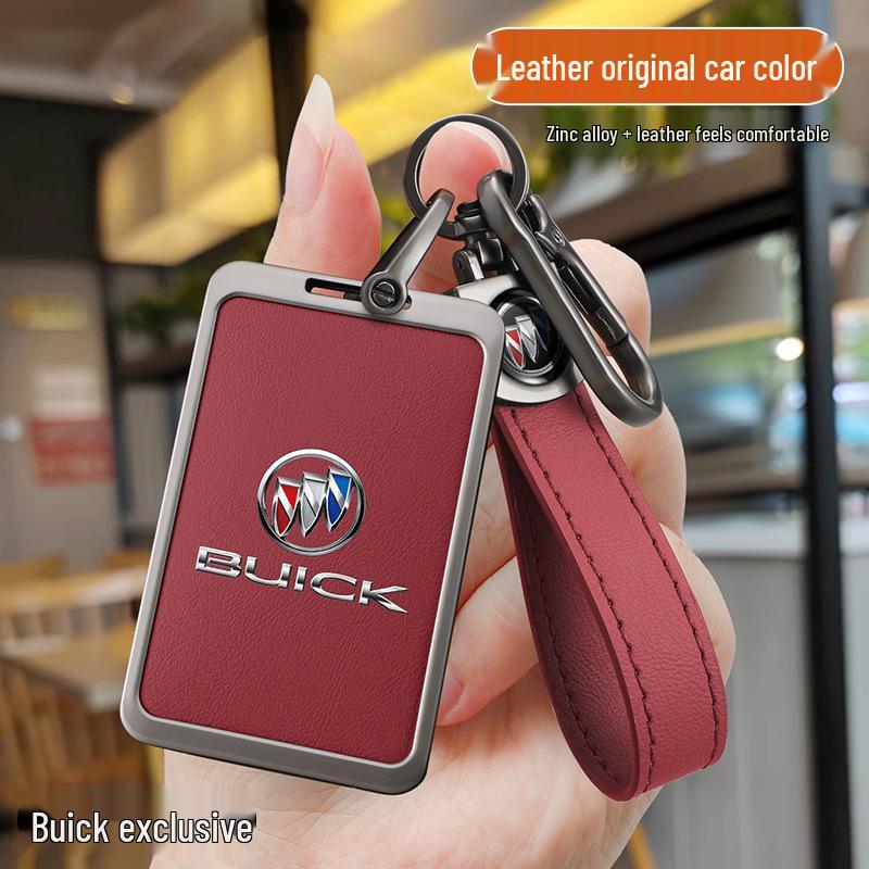 Buick E5 LaCrosse Key Case E423 - Men's Metal NFC Card Holder 