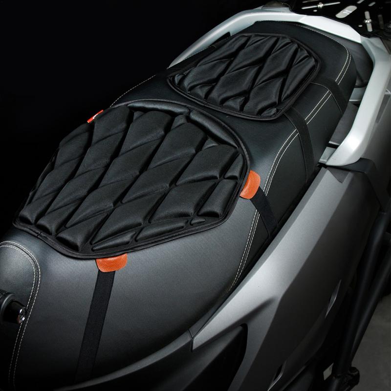 3D Seat Motorcycle Seat Cushion Pad Shock Absorption Breathable Seat Covers Mats Soft Sitting Support Motorcycle Accessories