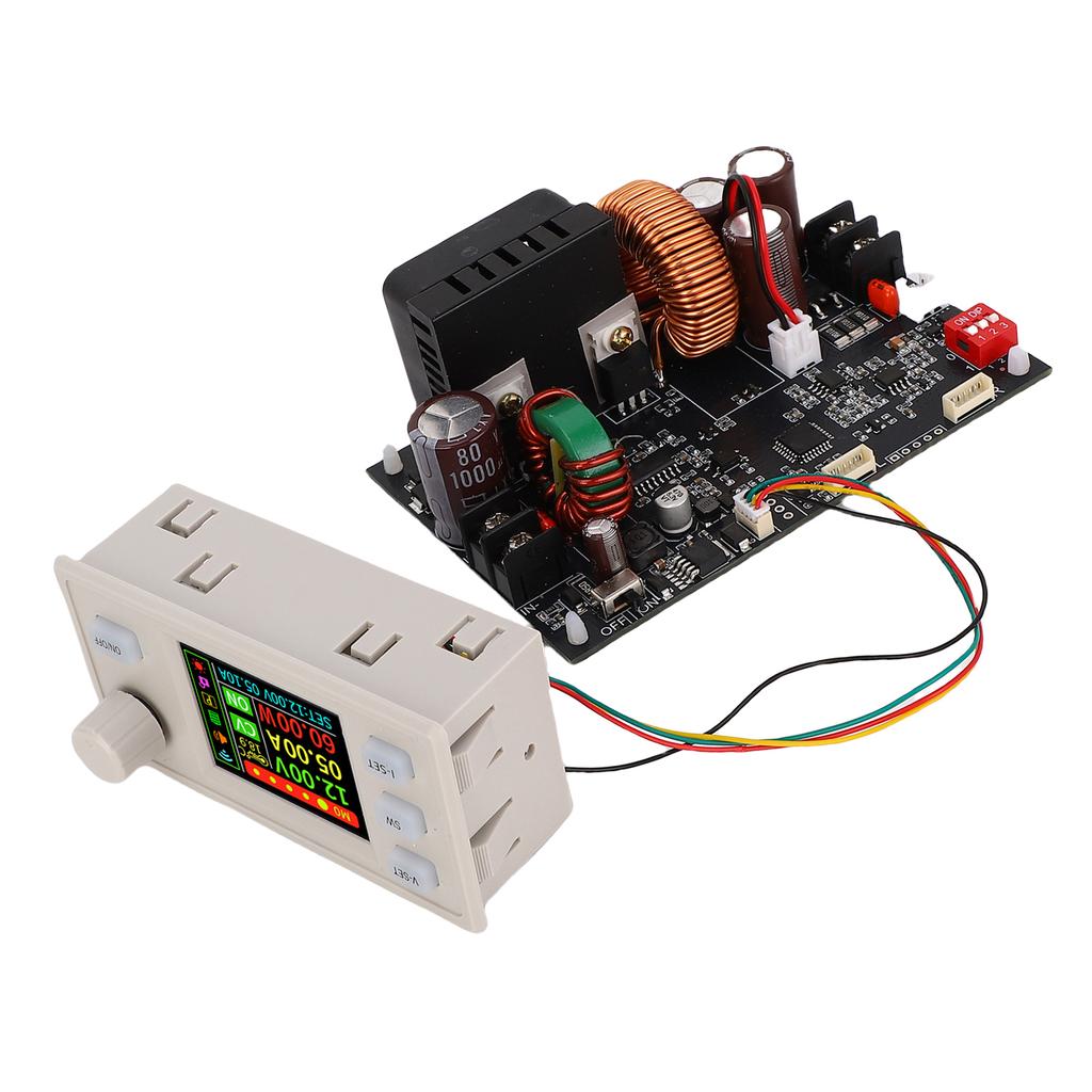 CNC DC Regulated Power Supply DC6 70V Input DC0V 60V Output 20A 1200W Voltage Reducing Module