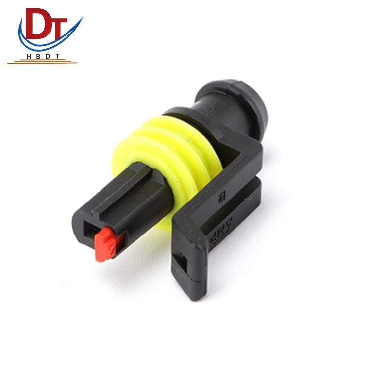 1-Pin Automotive Wiring Harness Sheath Connector - Plastic Electronic Socket