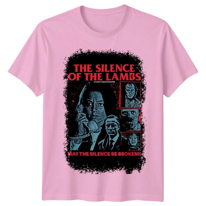 The Silence of the Lambs () Movie Poster Inspired TShirt Retro s Tee