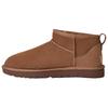 CLASSIC ULTRA MINI Thermal Ankle Length Snow Boots Women's Dark Brown Sneakers 1116109-RYK