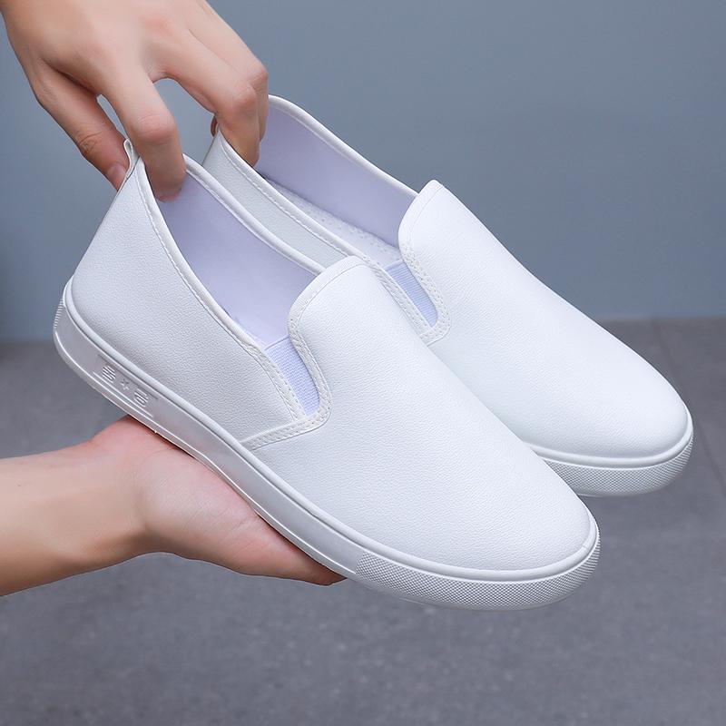 Women's Spring & Autumn Waterproof Flat Slip-On Shoes - Non-slip, Soft Sole Casuals