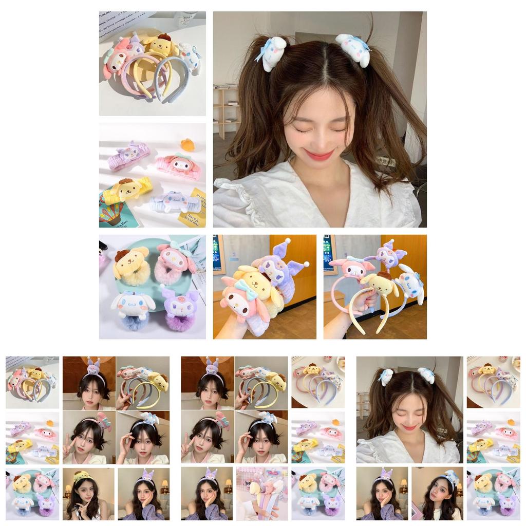 Sanrio Melody Hairband Cute Cartoon Elastic For Girls
