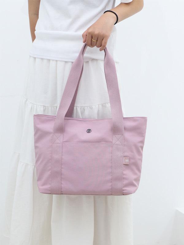 Morandi Series Versatile Shoulder Tote: Classic, Portable Crossbody Bag for Students & Women, Fits Luggage Handle