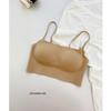 Seamless Gathered Sports Bra for Small-Chested Women - No Steel Ring, Upper Support, Side Coverage, Anti-Sagging, Anti-Exposure