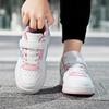Children's Fashion Trend Velcro Thick Soled Casual Board Shoes Outdoor Casual Sports Shoes White Shoes