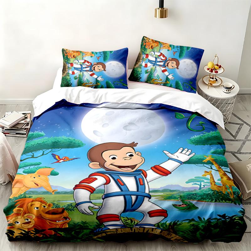 Cuphead 3pc Set Perfect for Bedroom Use Comfortable Bedding Set Includes a Duvet Cover and Two Pillowcases Ideal Birthday or Christmas Gift