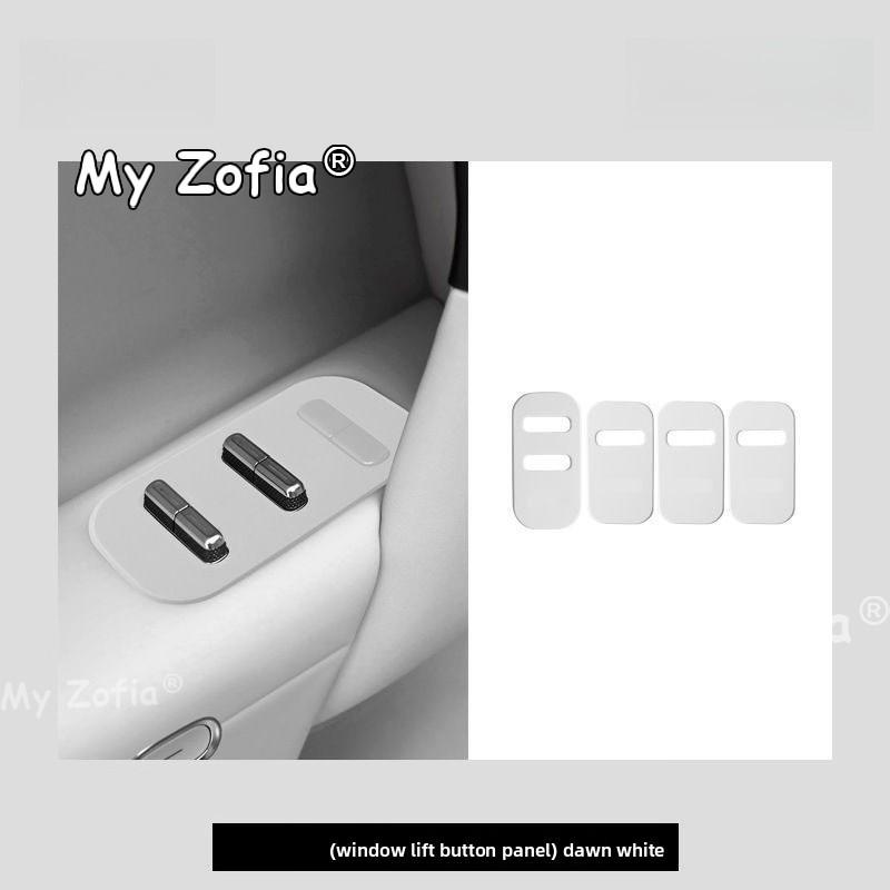 For Xpeng GX 2026 2027 Car Window Lift Button Silicone Protective Pad Auto Window Control Switch Anti-Scratch Mat Accessories
