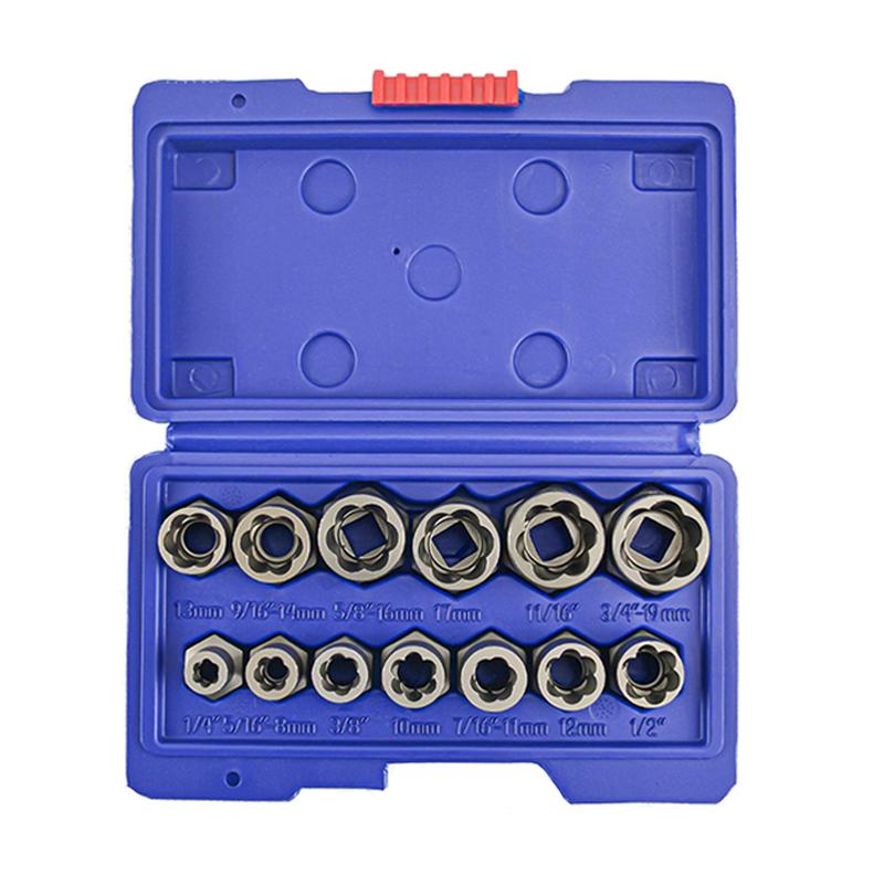 

Съемник для болтов и гаек, съемник с приводом 3/8 дюйма, инструмент для снятия поврежденных болтов и гаек, шестигранный ключ с торцевым ключом